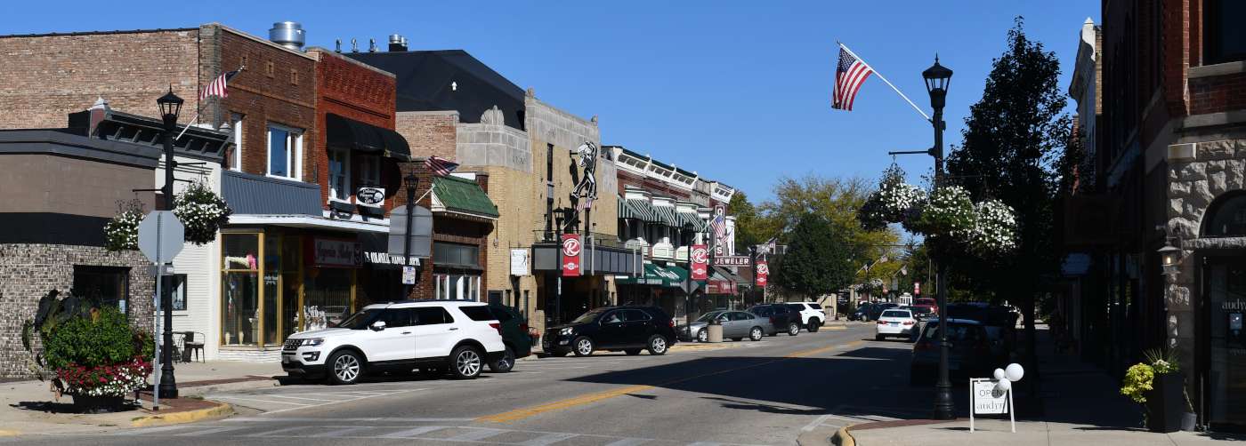 Banner for Rochelle, IL