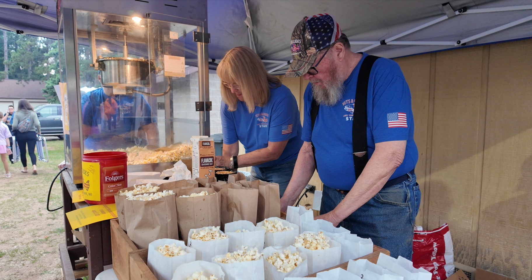 popcorn stand